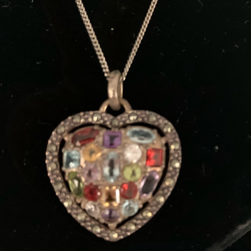 Beautiful gem stone necklace